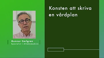 KONSTEN ATT SKRIVA EN VÅRDPLAN
